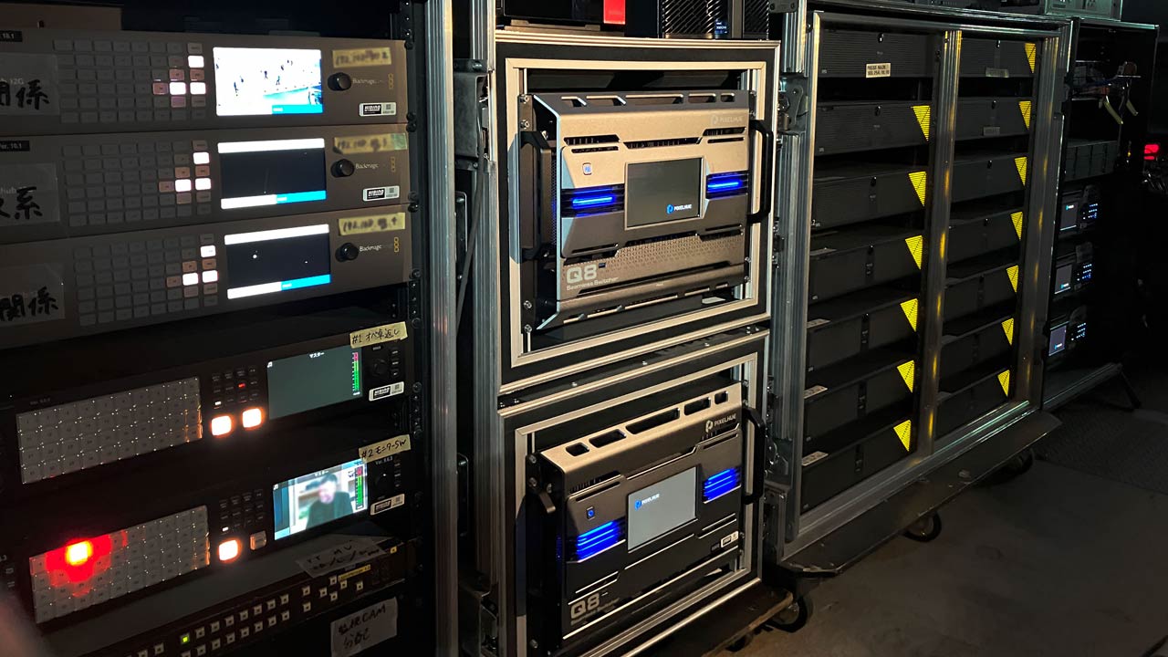 PIXELHUE 4Kプレゼンテーションスイッチャー「Q8」