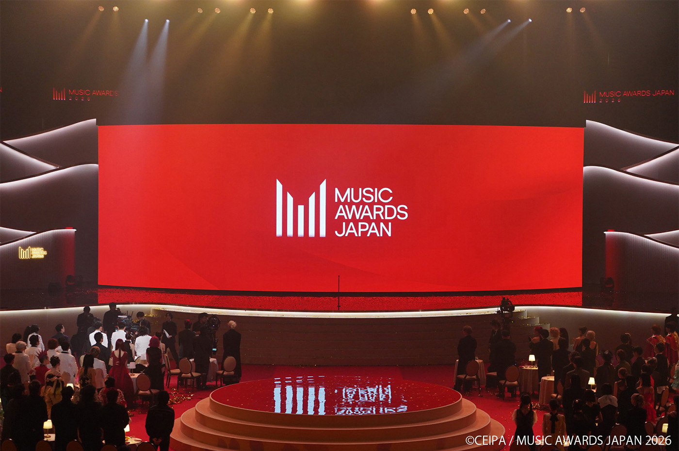 「MUSIC AWARDS JAPAN 2026」会場写真 © CEIPA / MUSIC AWARDS JAPAN 2026